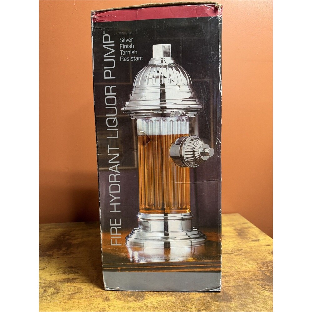 Fire Hydrant Liquor Pump, Silver Finish Tarnish Resistant